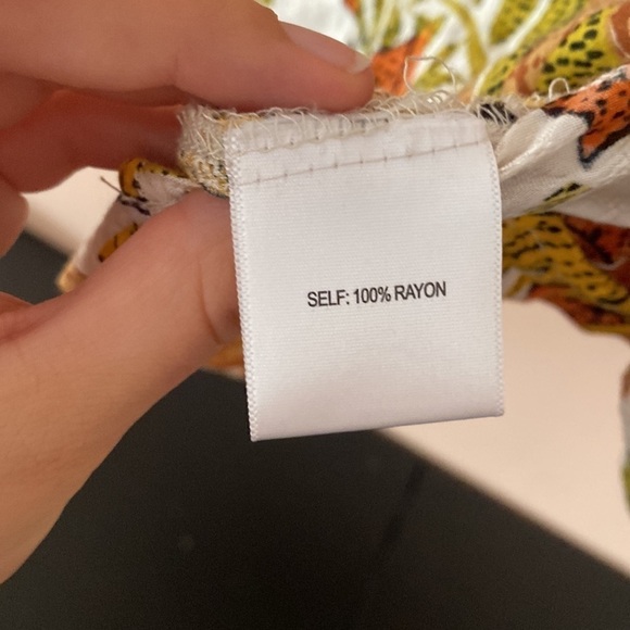 Jane and Delancey tropical blouse - Picture 6 of 6